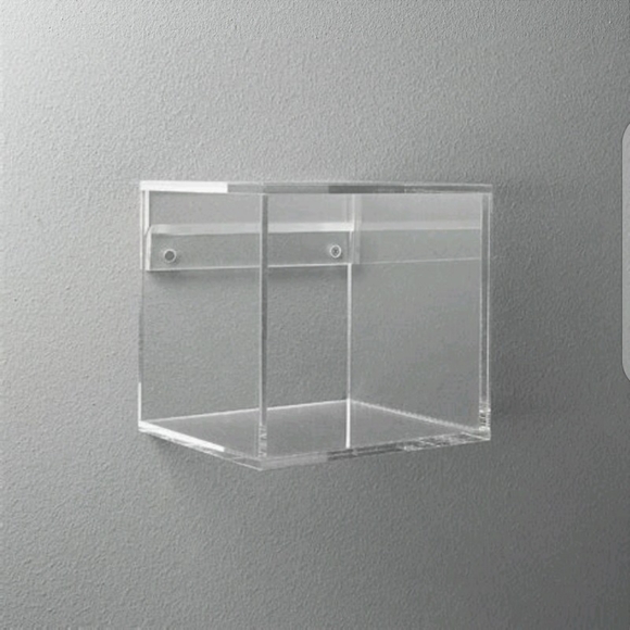 SOLD - NWT CB2 Format Cube 6" Acrylic Storage Shelf - Price Firm - Picture 2 of 7
